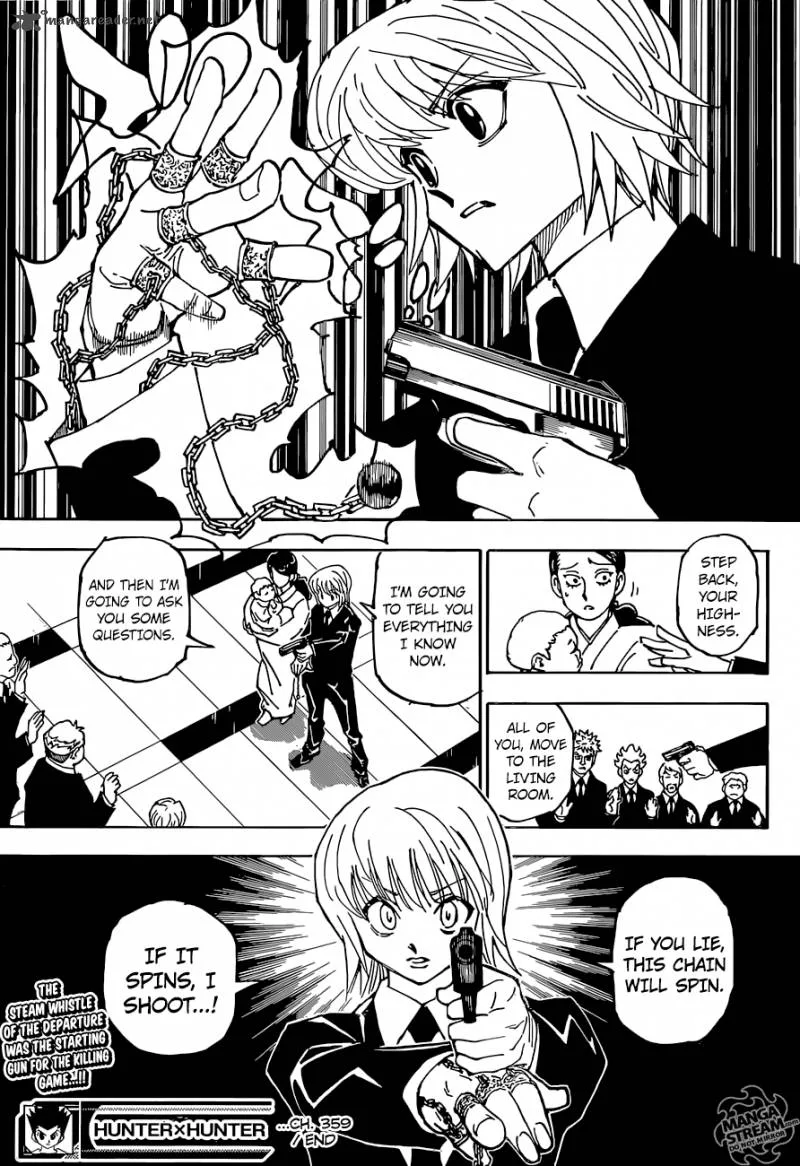 Hunter X Hunter Chapter 359 page 18