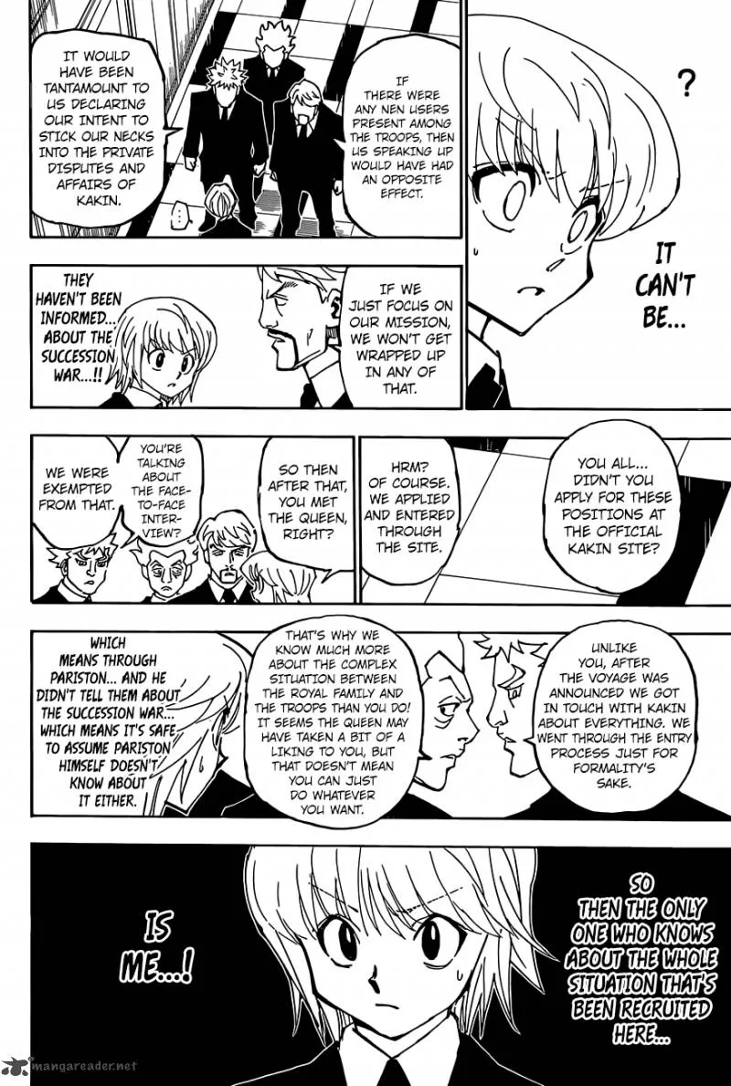 Hunter X Hunter Chapter 359 page 11