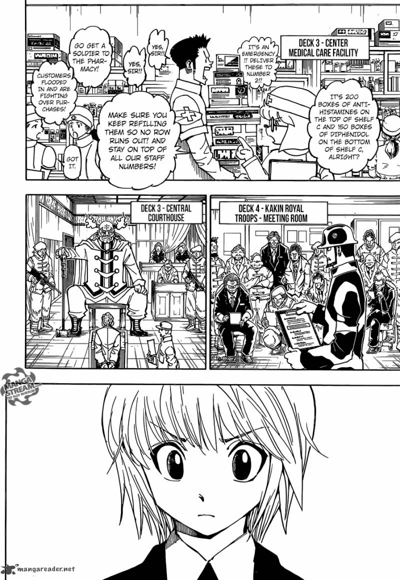Hunter X Hunter Chapter 359 page 7