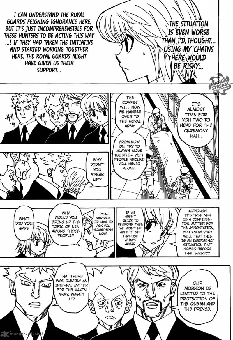 Hunter X Hunter Chapter 359 page 10