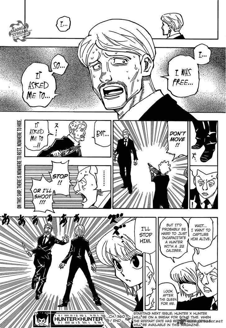 Hunter X Hunter Chapter 360 page 21