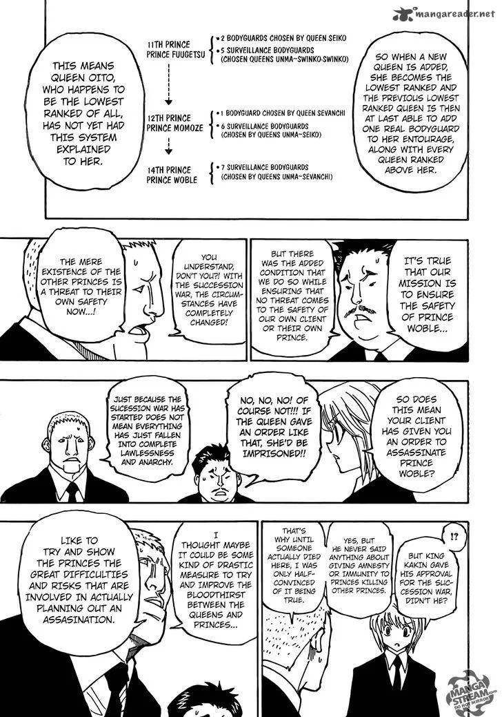 Hunter X Hunter Chapter 360 page 8