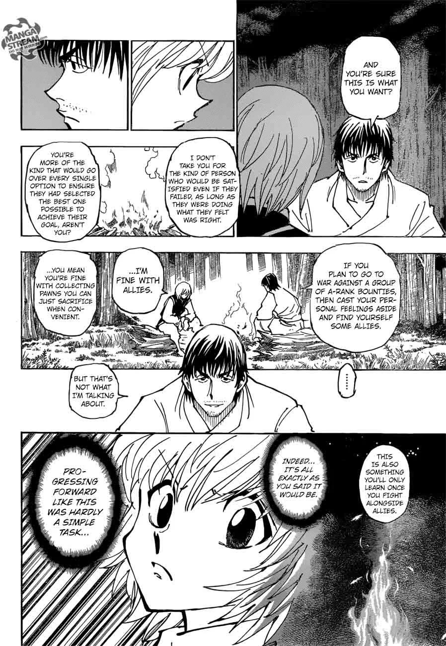 Hunter X Hunter Chapter 361 page 8