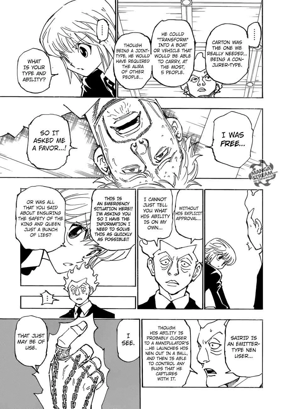 Hunter X Hunter Chapter 361 page 5