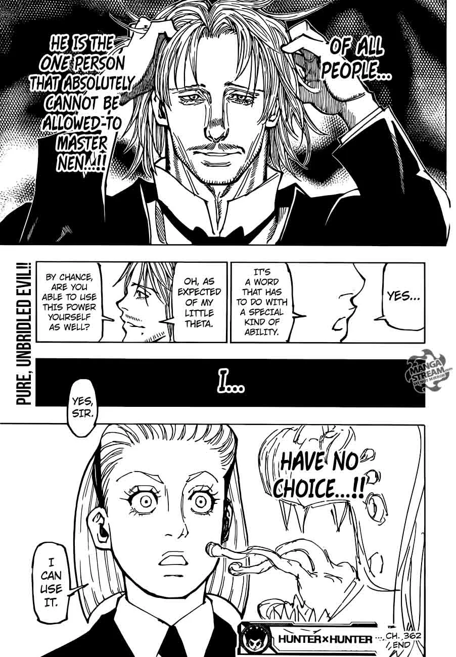 Hunter X Hunter Chapter 362 page 19