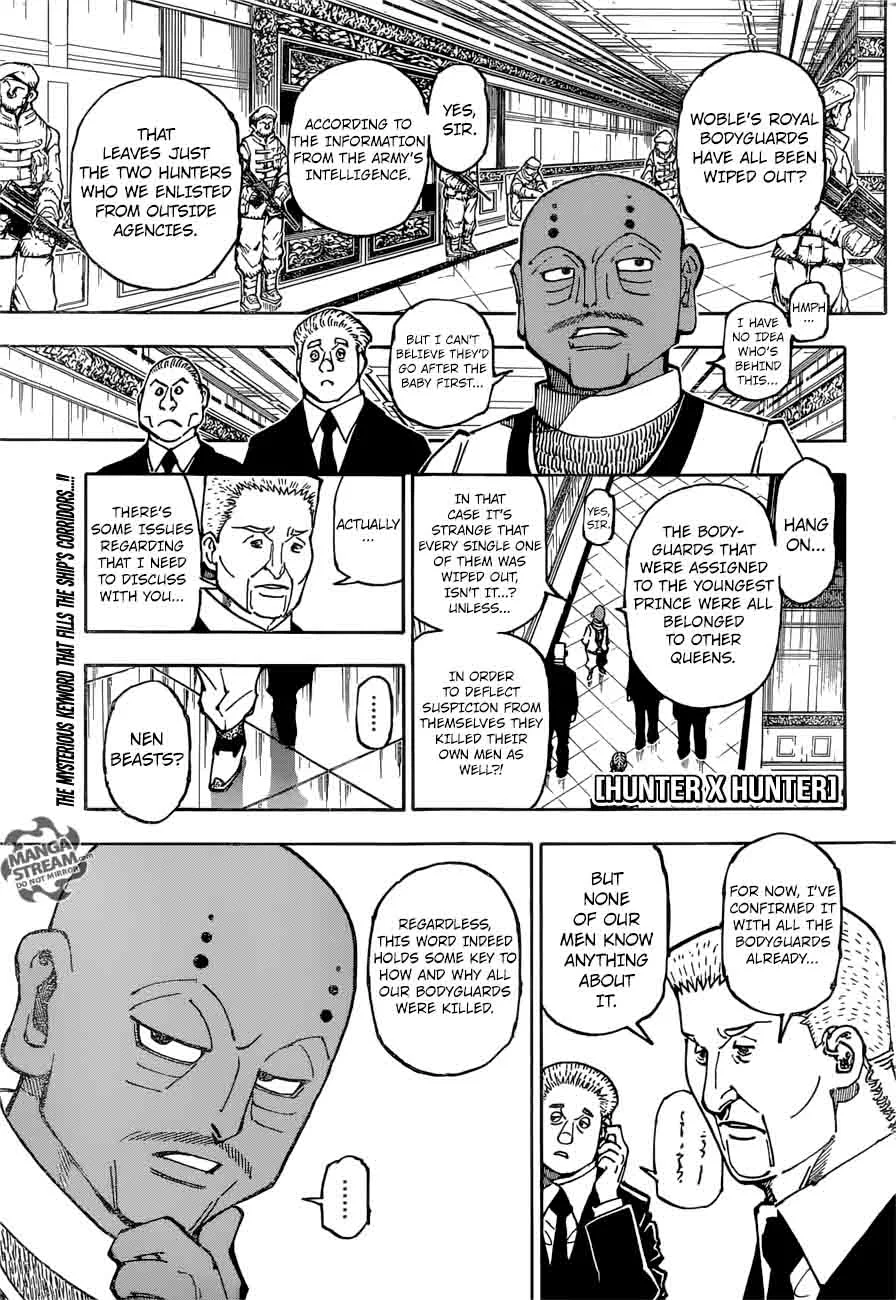 Hunter X Hunter Chapter 363 page 1