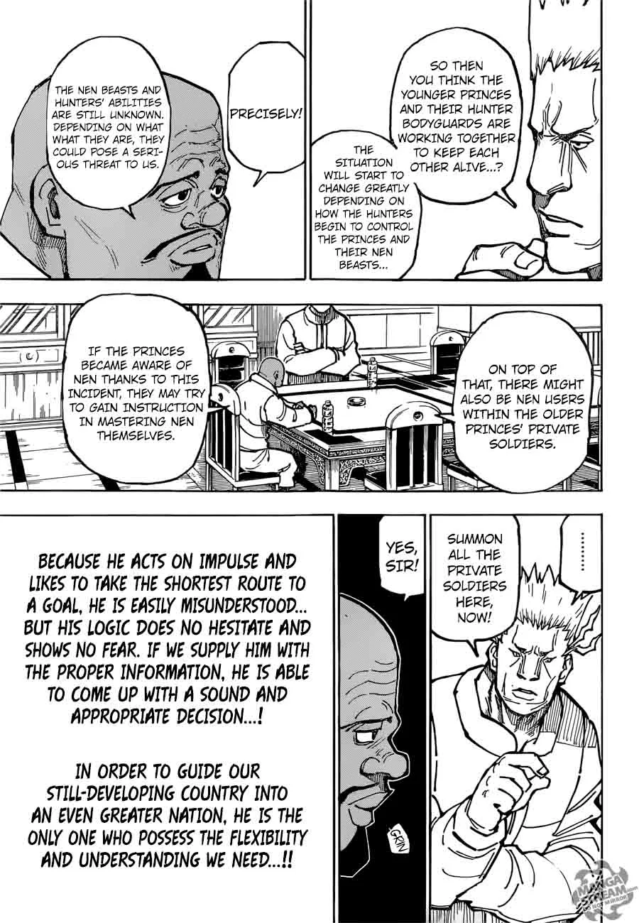 Hunter X Hunter Chapter 363 page 12