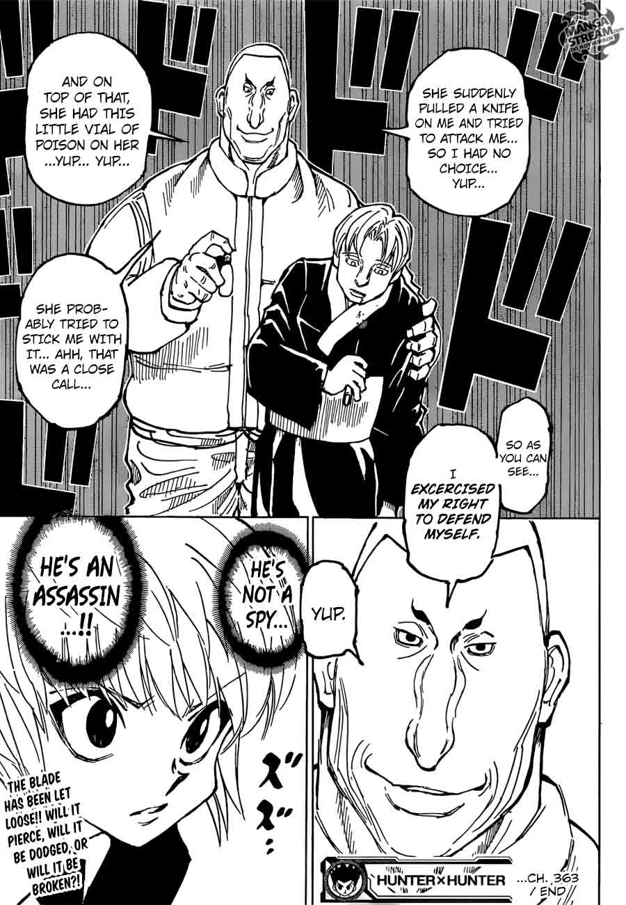 Hunter X Hunter Chapter 363 page 18