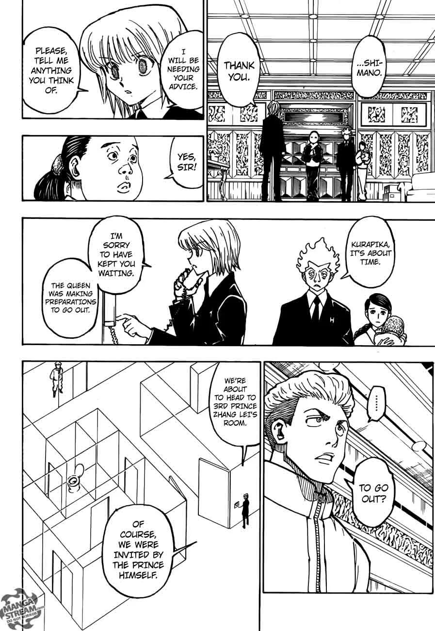 Hunter X Hunter Chapter 365 page 12