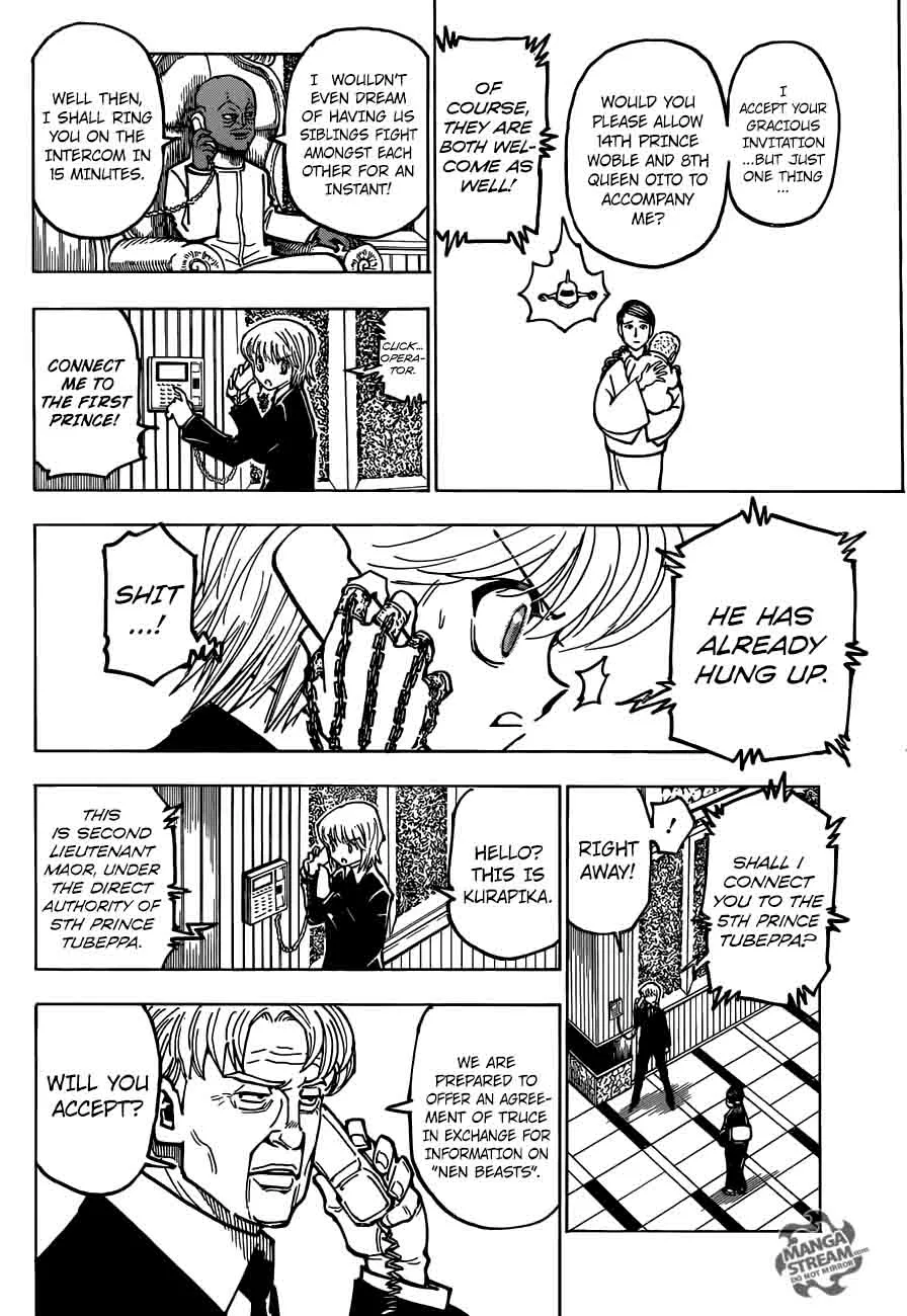 Hunter X Hunter Chapter 365 page 6