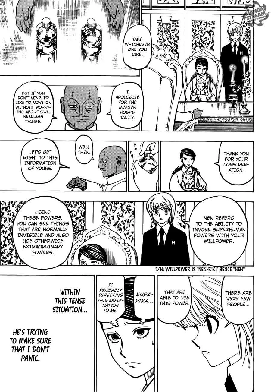 Hunter X Hunter Chapter 365 page 17