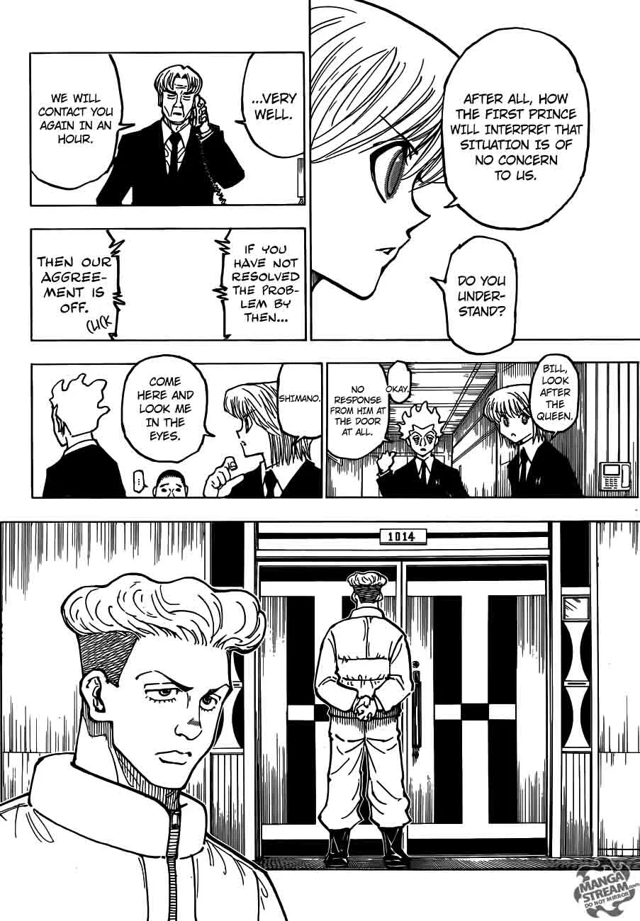 Hunter X Hunter Chapter 365 page 8