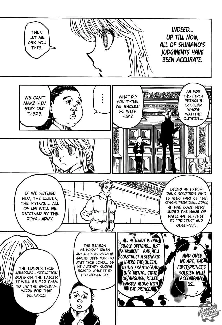Hunter X Hunter Chapter 365 page 11