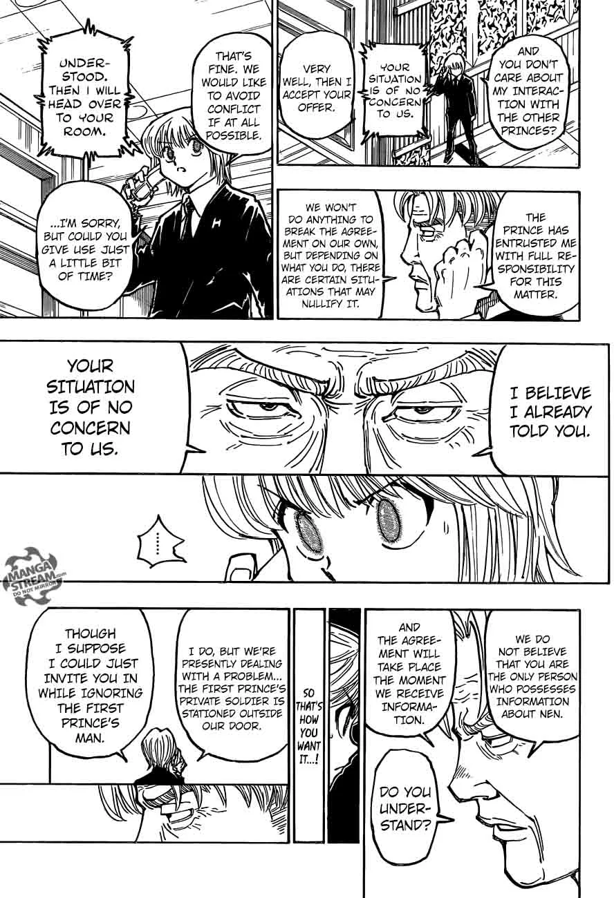Hunter X Hunter Chapter 365 page 7