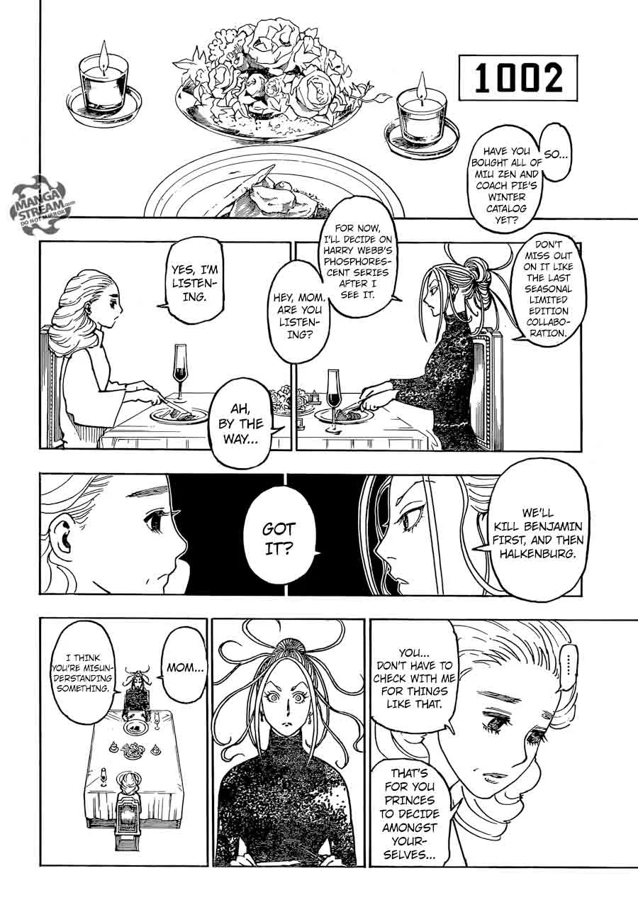 Hunter X Hunter Chapter 366 page 14