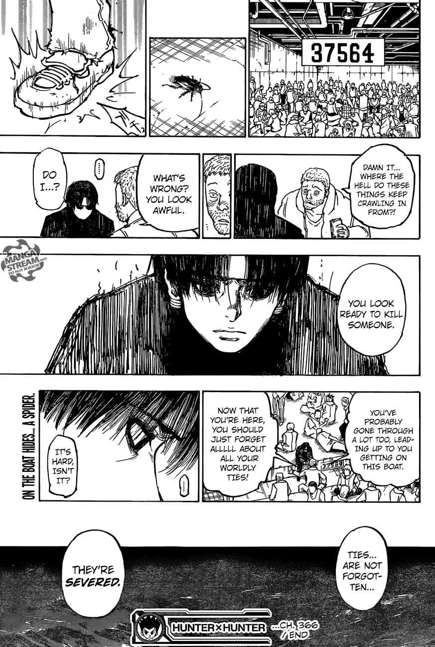 Hunter X Hunter Chapter 366 page 19