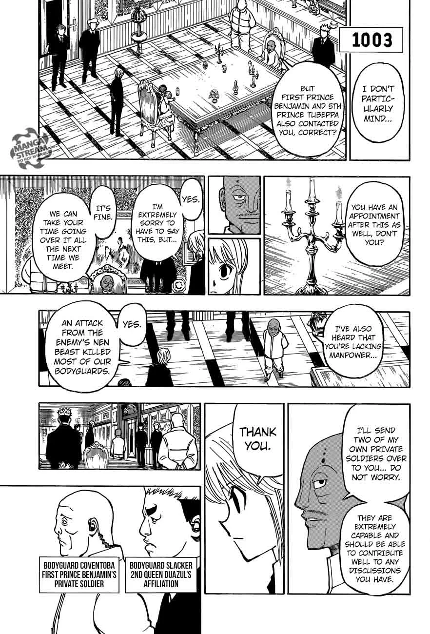 Hunter X Hunter Chapter 366 page 11
