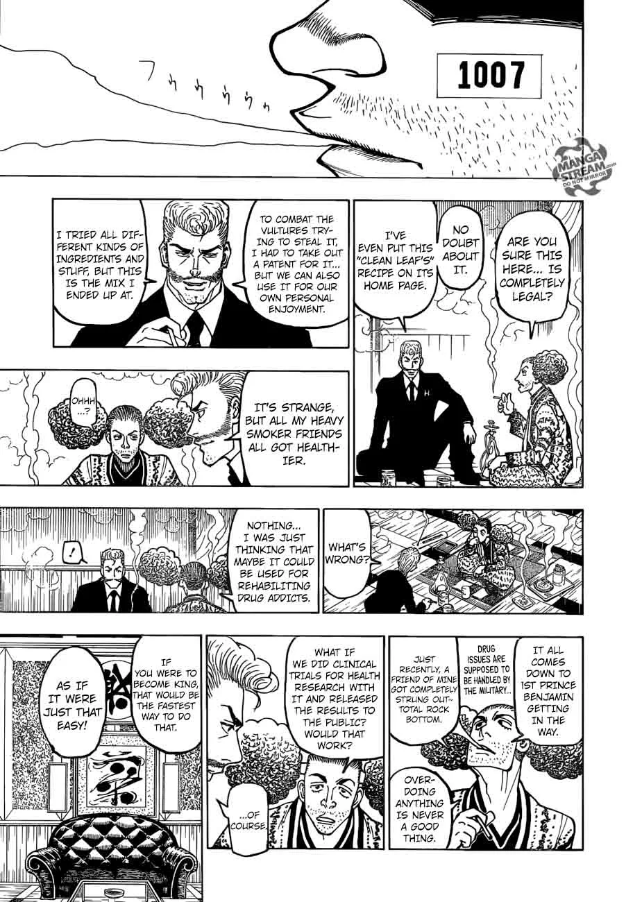 Hunter X Hunter Chapter 366 page 7
