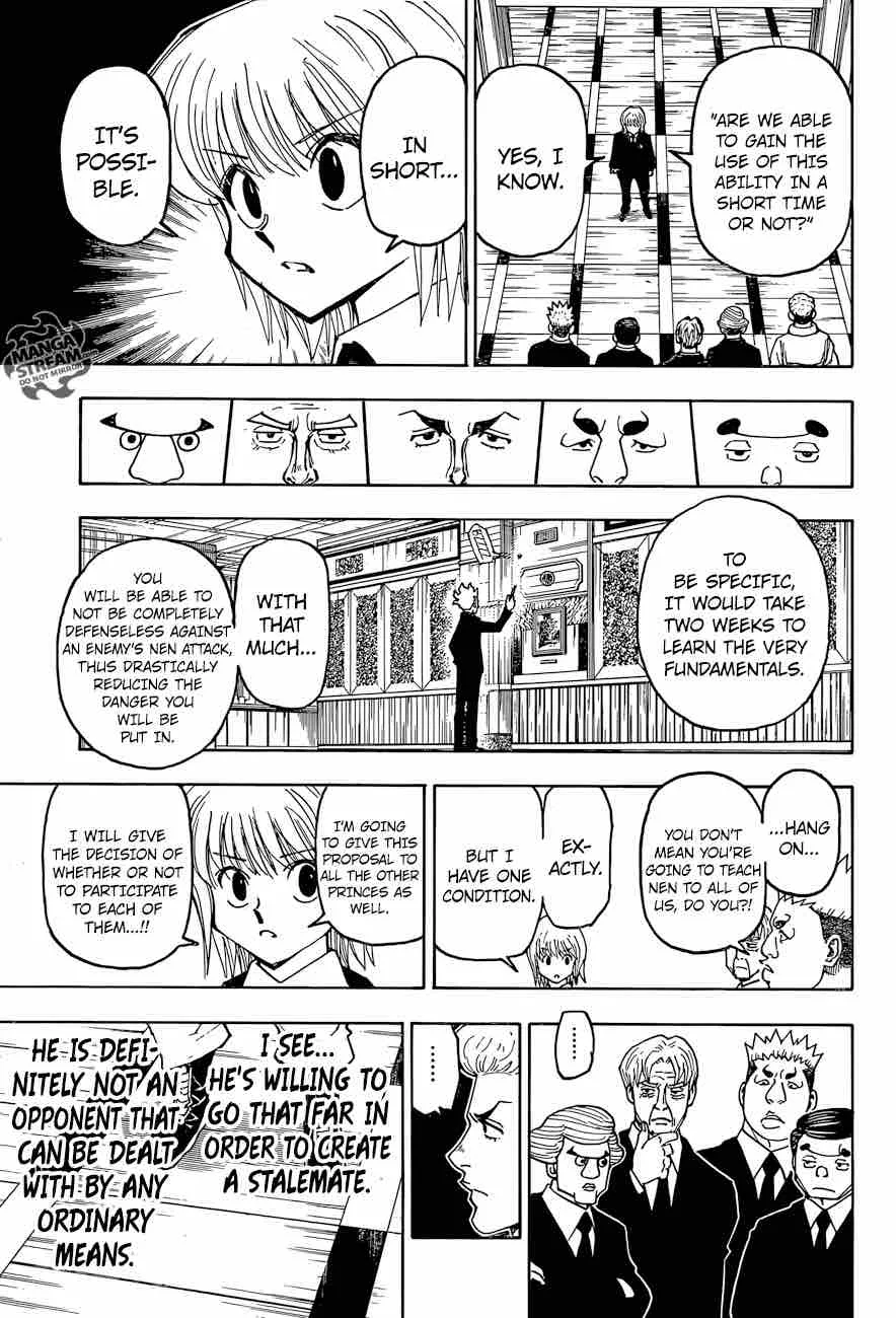 Hunter X Hunter Chapter 367 page 17