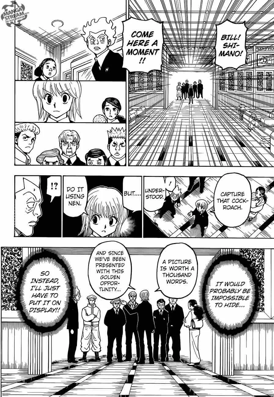 Hunter X Hunter Chapter 367 page 8