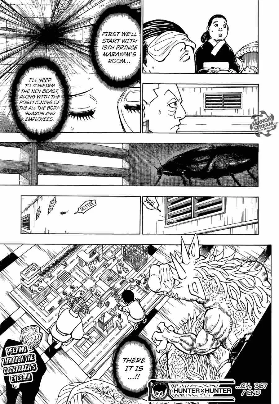 Hunter X Hunter Chapter 367 page 19