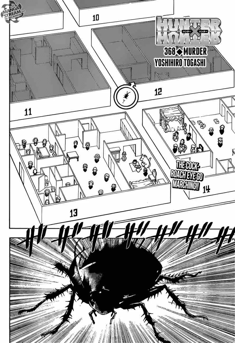 Hunter X Hunter Chapter 368 page 2