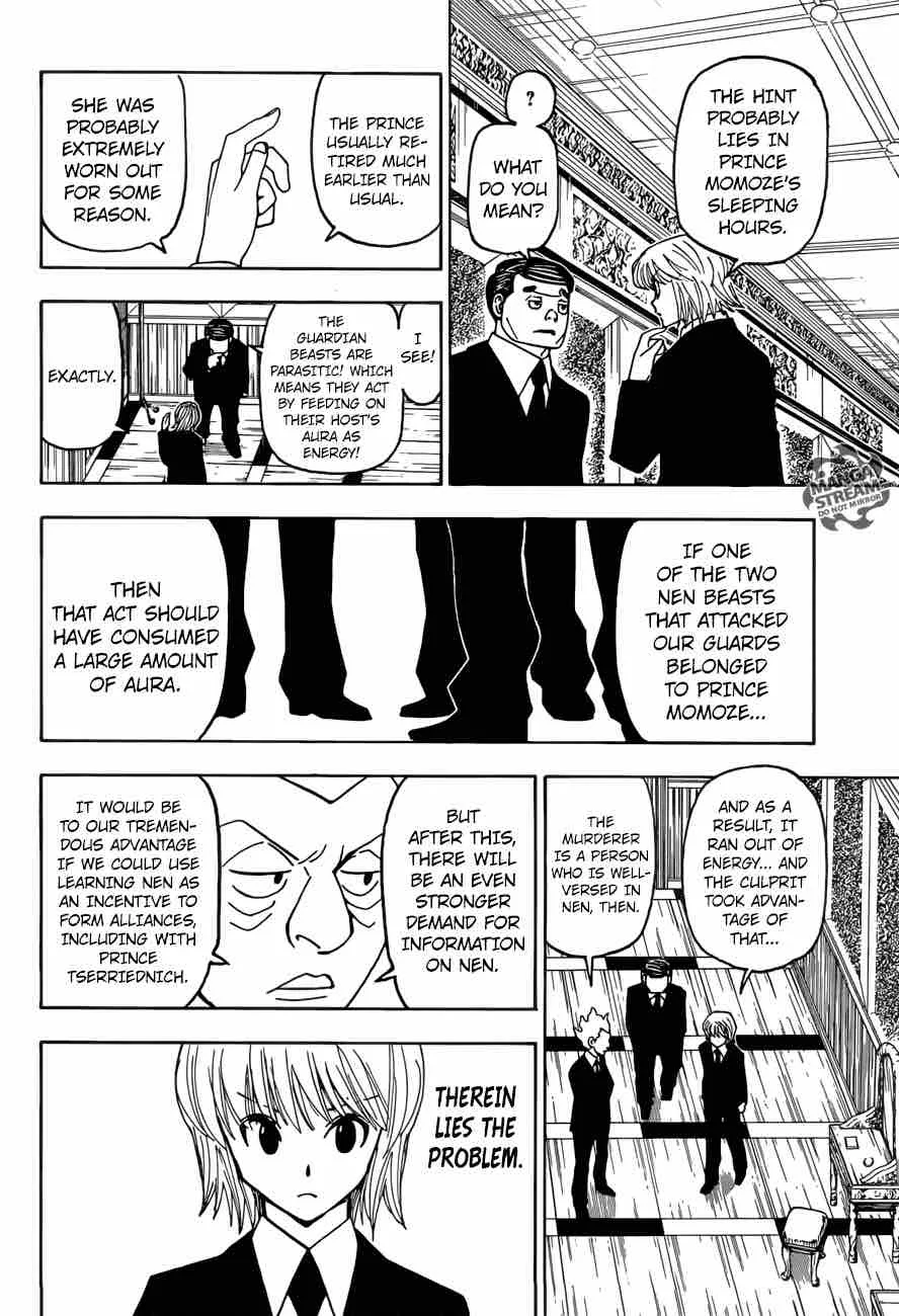 Hunter X Hunter Chapter 368 page 8