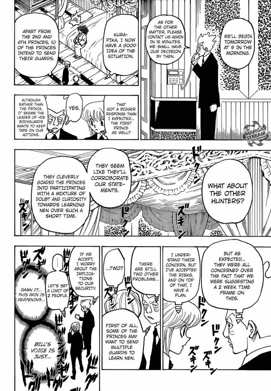 Hunter X Hunter Chapter 368 page 12