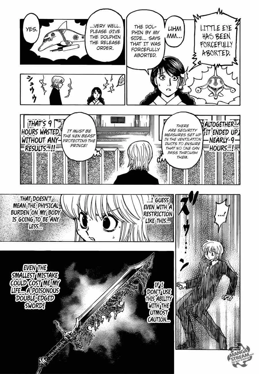 Hunter X Hunter Chapter 369 page 12