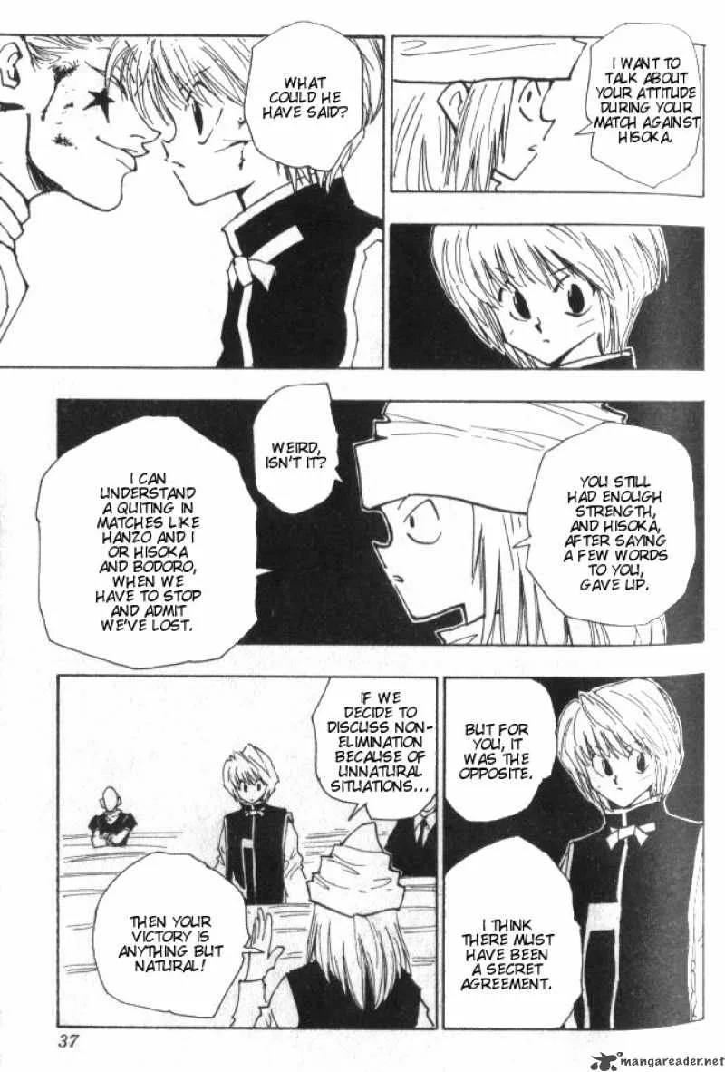 Hunter X Hunter Chapter 37 page 12