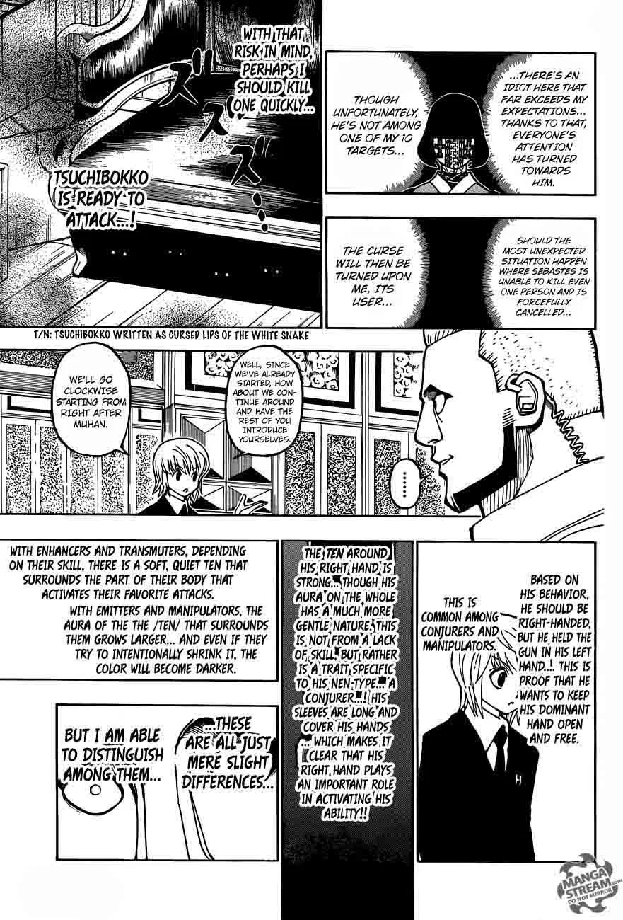 Hunter X Hunter Chapter 370 page 6