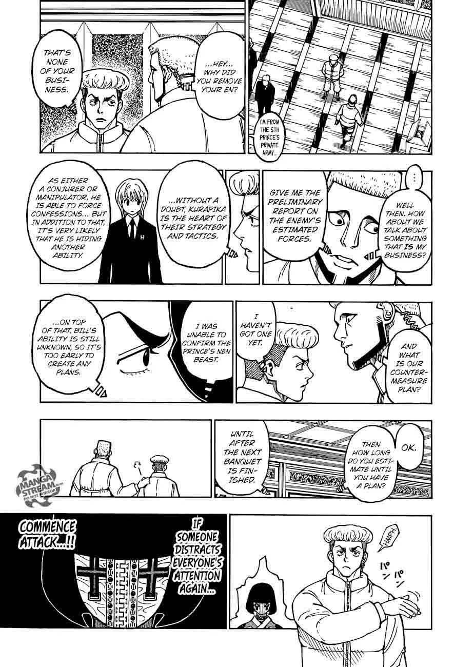 Hunter X Hunter Chapter 370 page 8