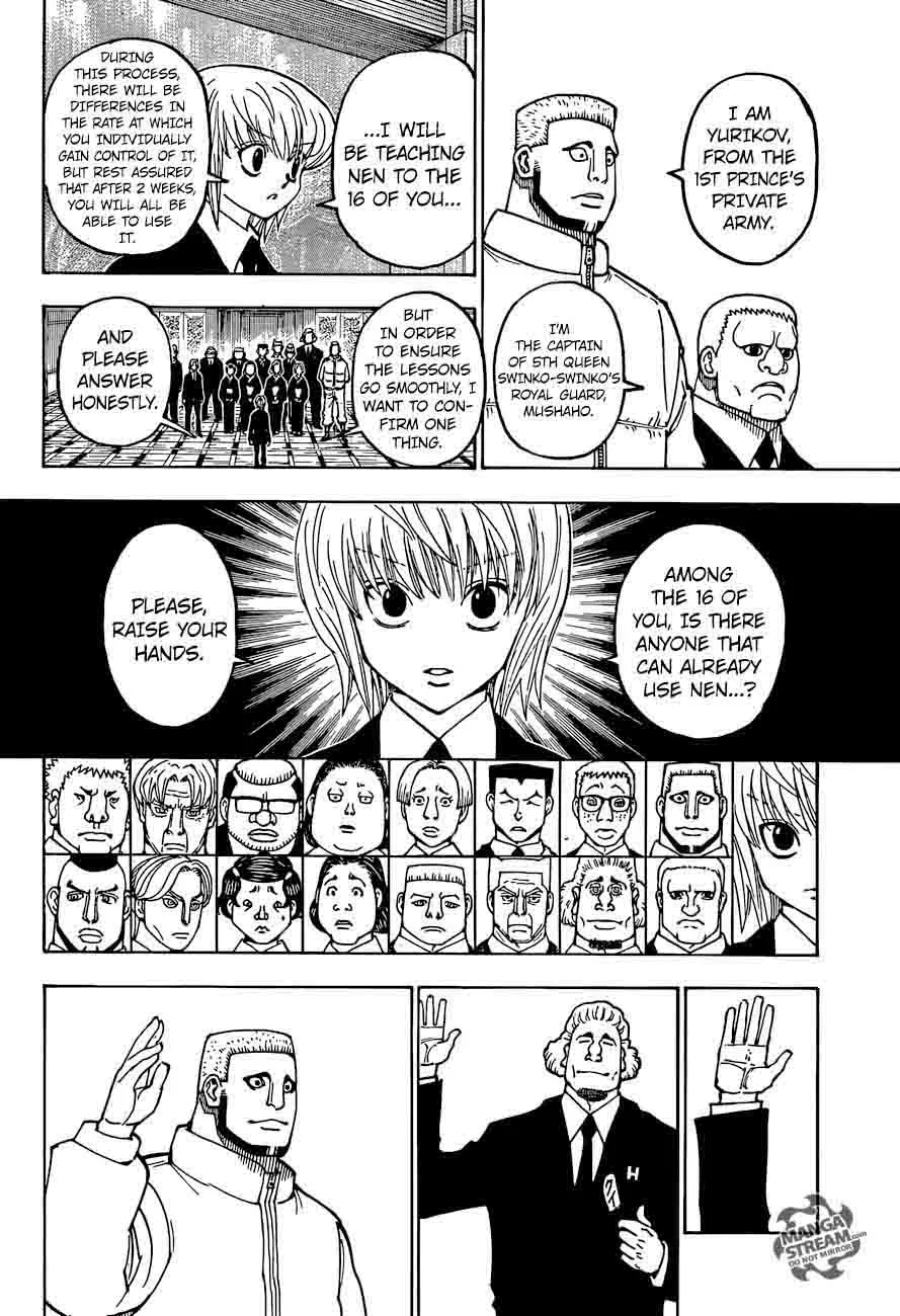 Hunter X Hunter Chapter 370 page 9