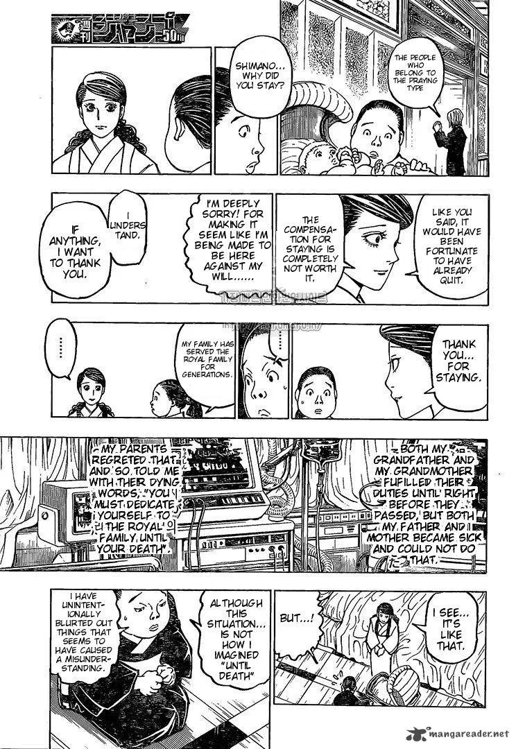 Hunter X Hunter Chapter 371 page 9