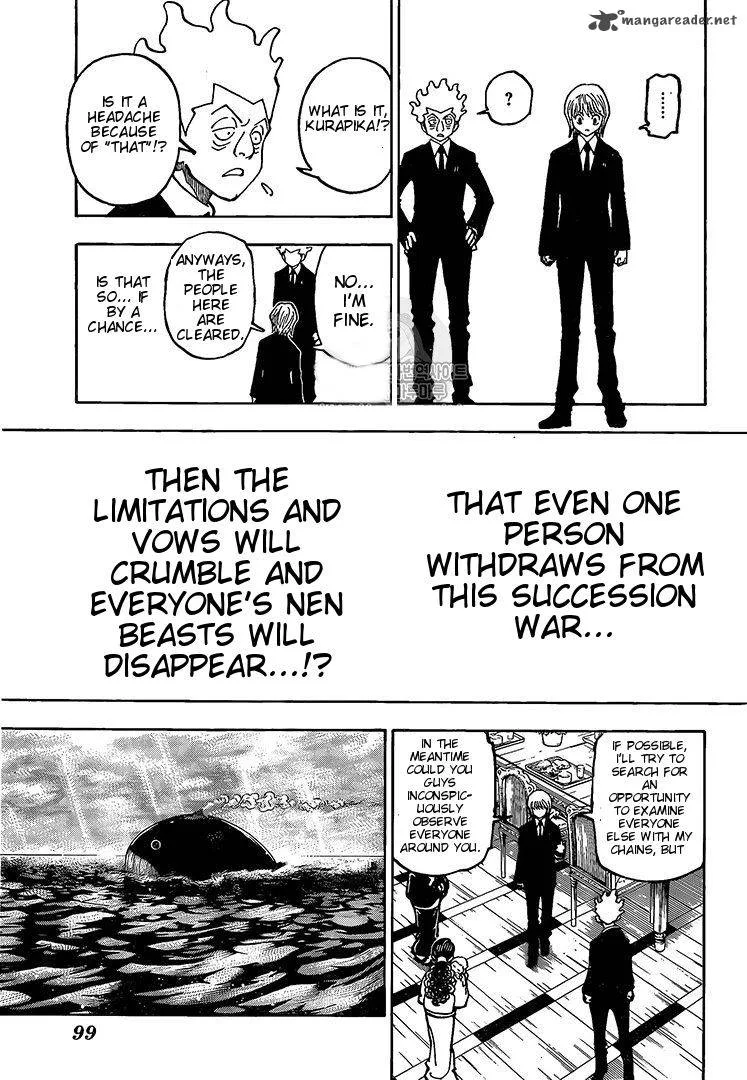 Hunter X Hunter Chapter 371 page 7
