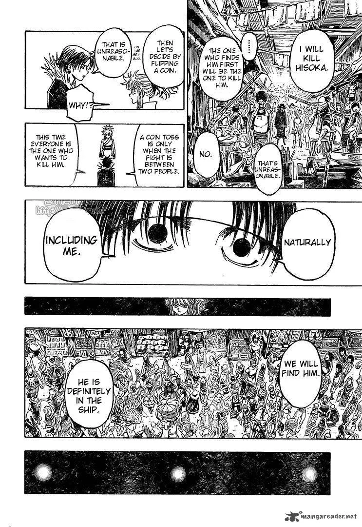 Hunter X Hunter Chapter 371 page 15