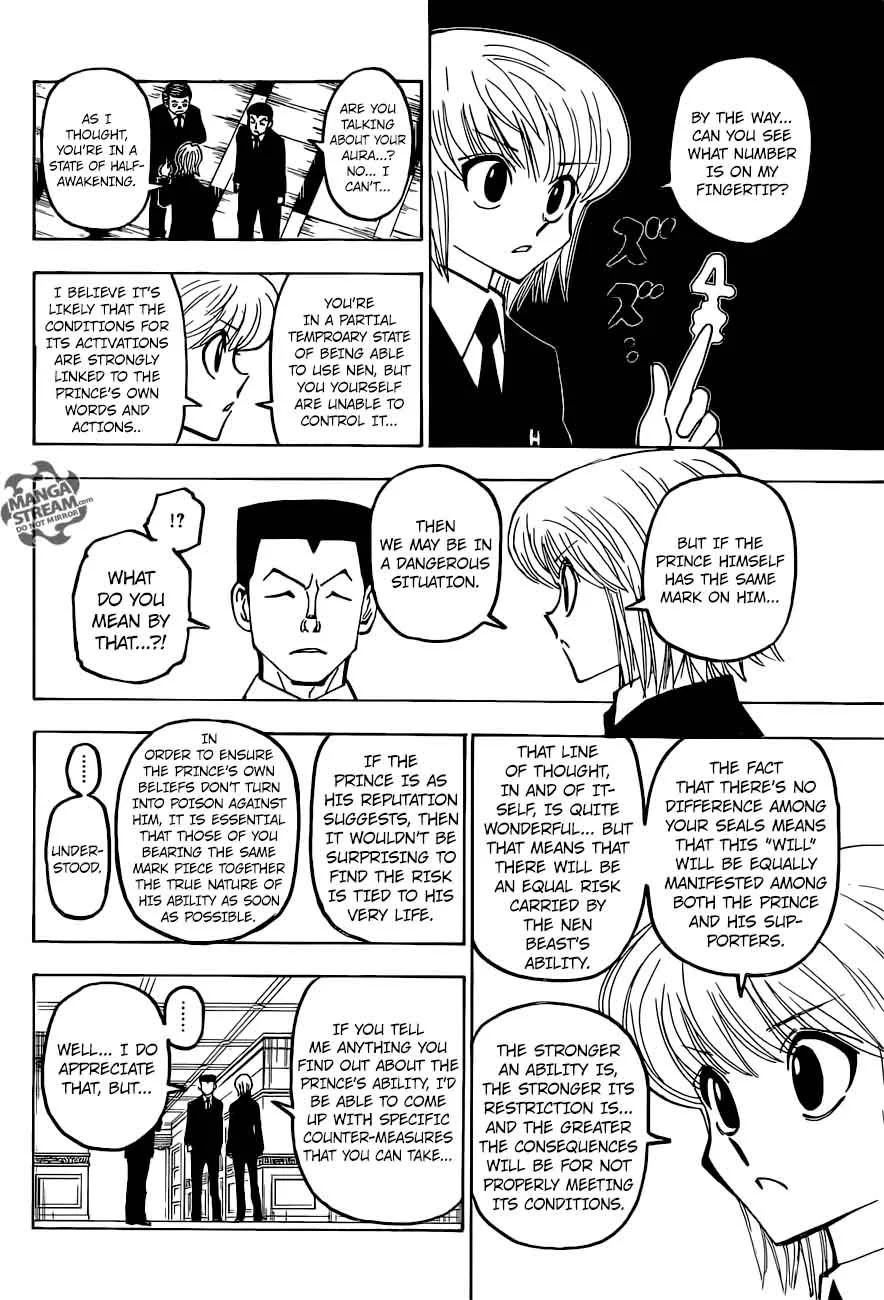 Hunter X Hunter Chapter 372 page 14