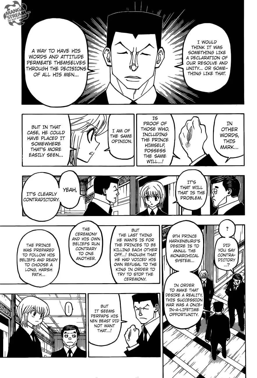 Hunter X Hunter Chapter 372 page 13