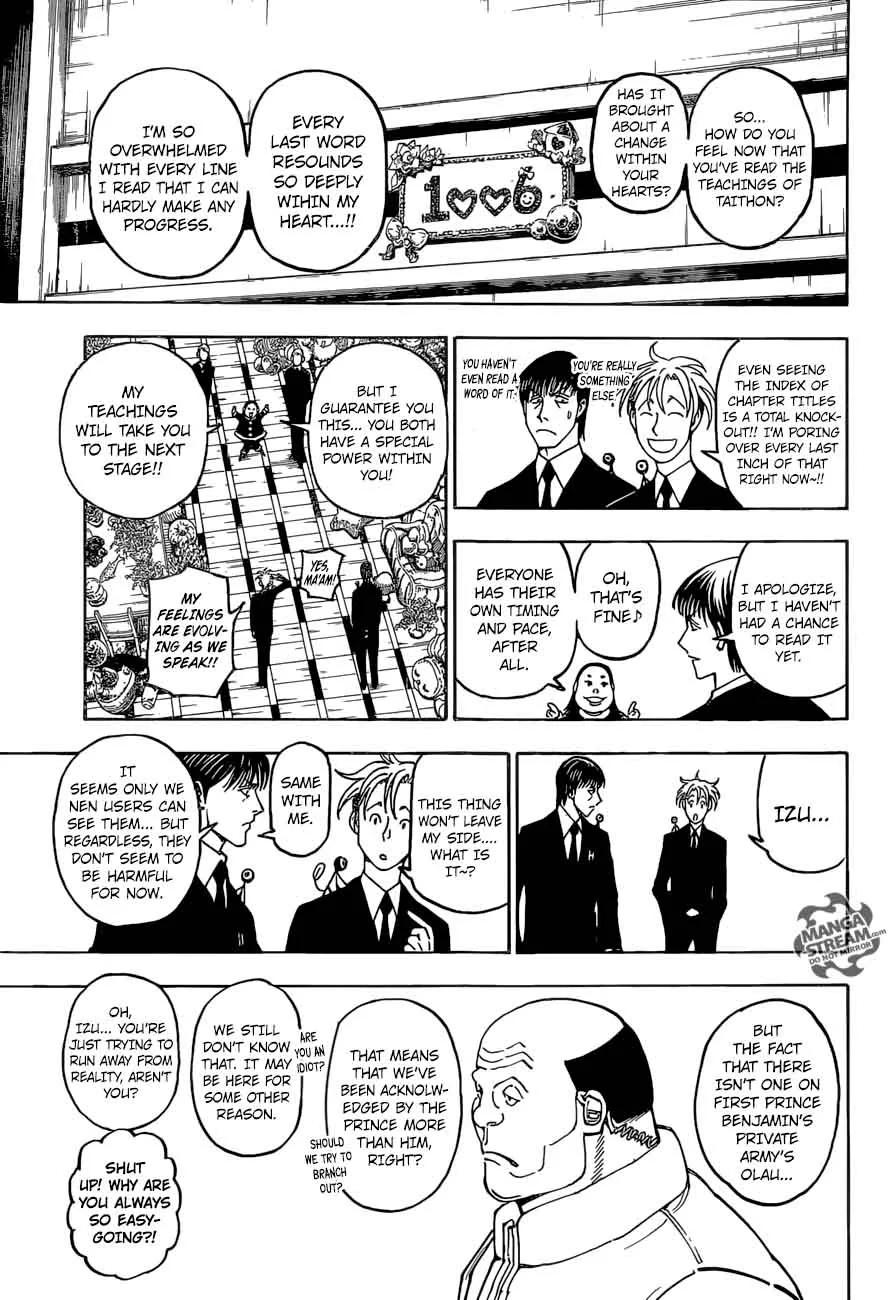 Hunter X Hunter Chapter 372 page 9