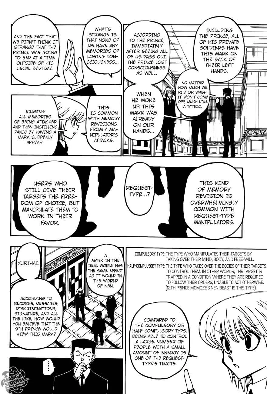 Hunter X Hunter Chapter 372 page 12