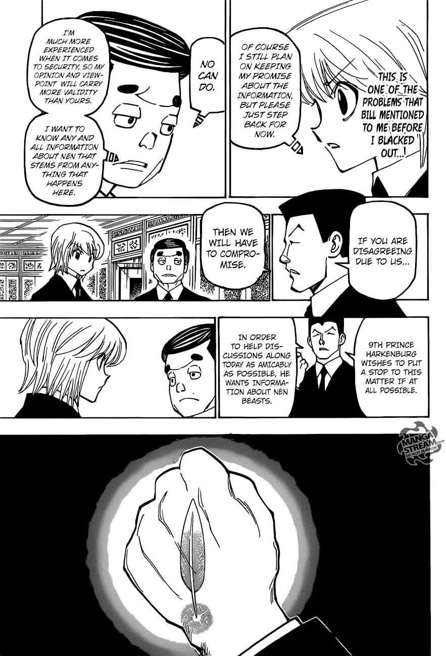 Hunter X Hunter Chapter 372 page 11