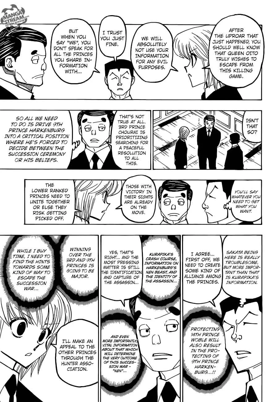 Hunter X Hunter Chapter 372 page 15
