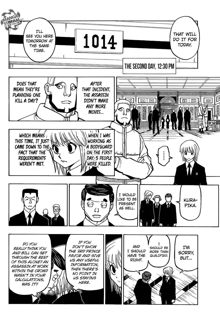 Hunter X Hunter Chapter 372 page 10