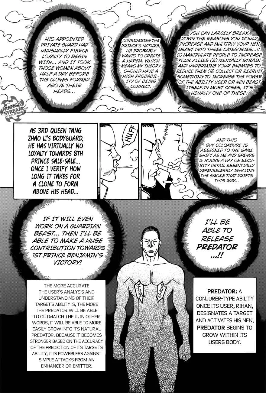 Hunter X Hunter Chapter 374 page 16