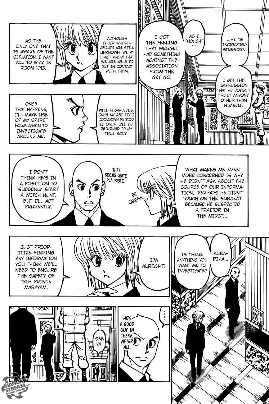 Hunter X Hunter Chapter 374 page 6