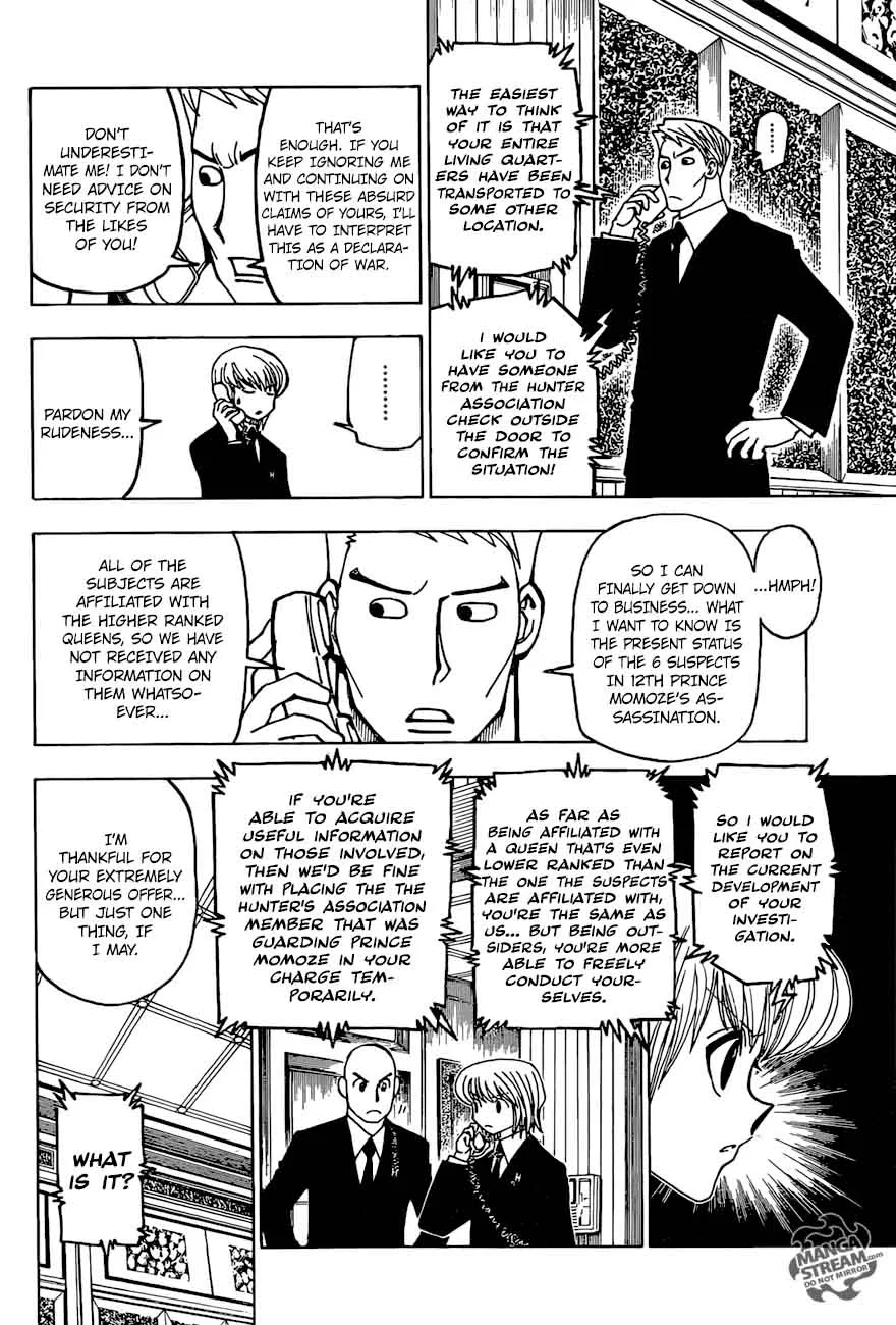 Hunter X Hunter Chapter 374 page 2