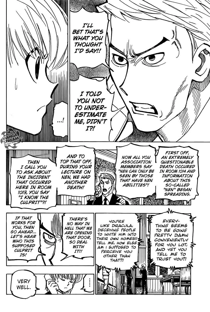 Hunter X Hunter Chapter 374 page 4