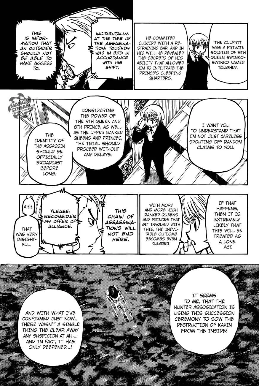 Hunter X Hunter Chapter 374 page 5