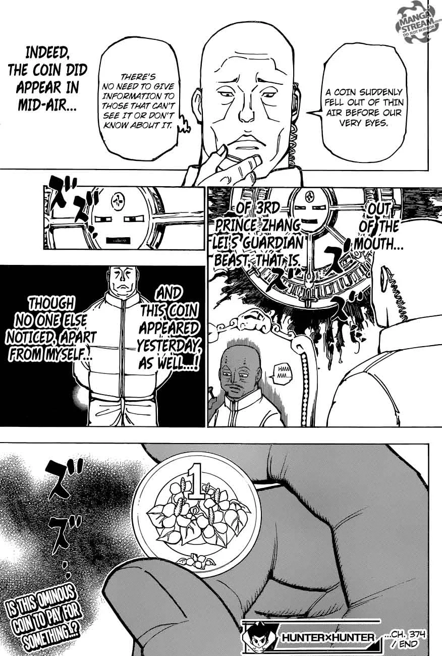 Hunter X Hunter Chapter 374 page 18