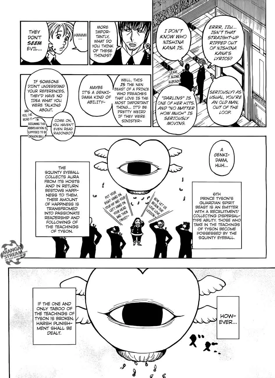 Hunter X Hunter Chapter 375 page 2